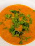 Red Lentils curry soup