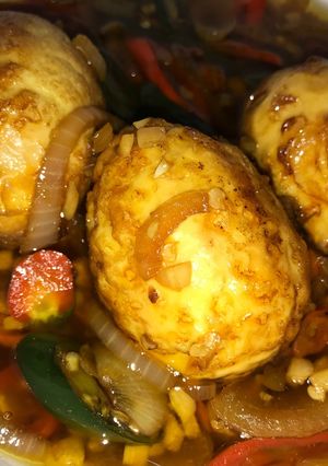 Foto resep Telur masak kecap praktis