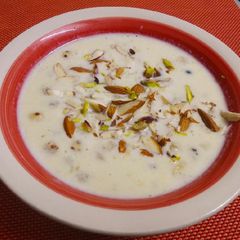 A picture of Makhana kheer.