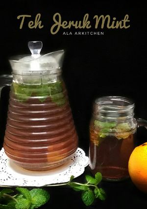 Foto resep 68. Teh Jeruk Mint ala ArKitchen