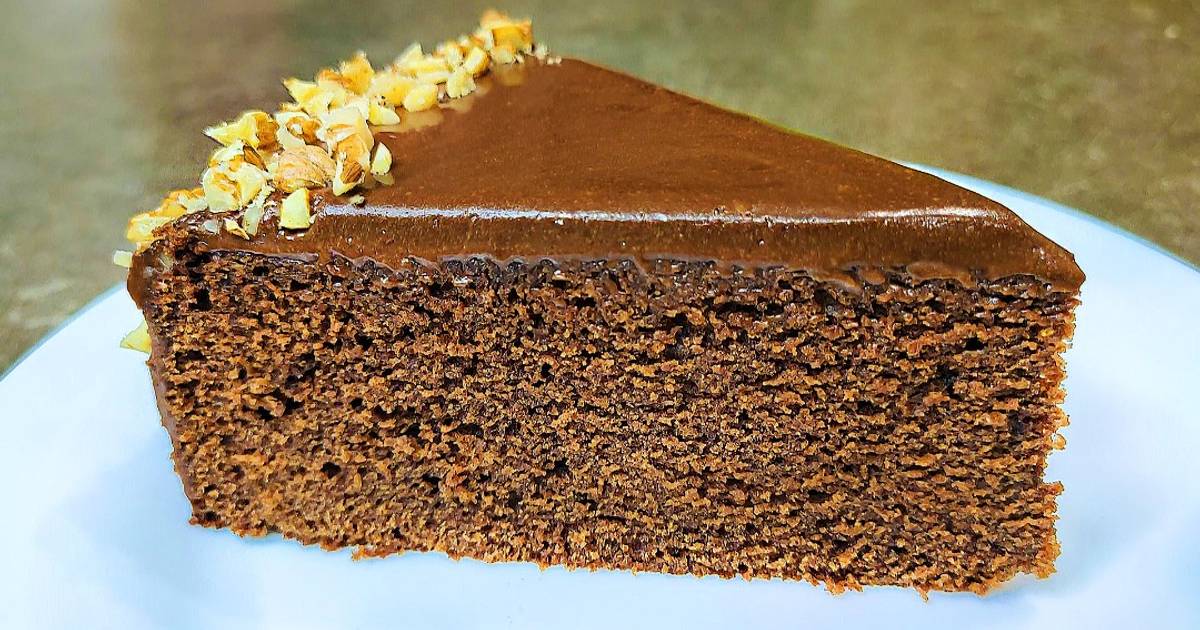 Шоколадный торт на сметане, пошаговый рецепт на ккал, фото, ингредиенты - Галина