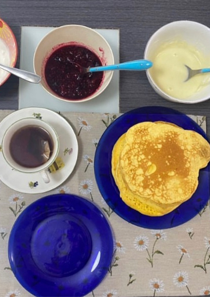 Una foto de Tortitas de desayuno