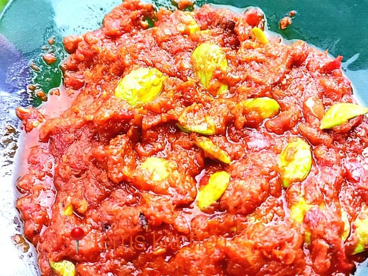 Easy Steps to Make Sambal Pete the  Makes Drooling So Delicious