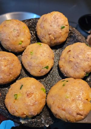 Foto resep Mpasi-perkedel daging telur keju