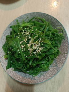 龍鬚菜佐和風醬 的食譜成品照片