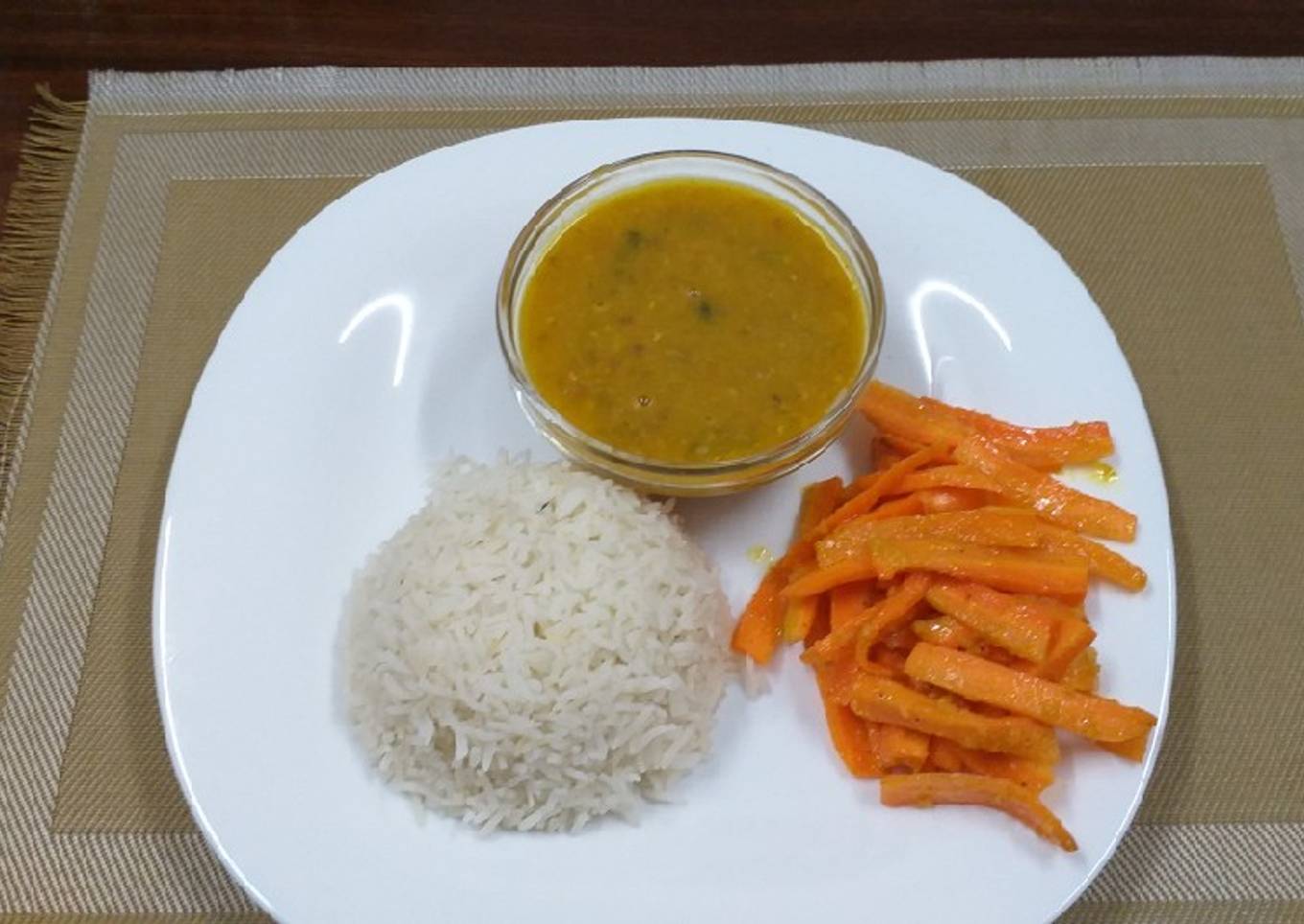 Red Lentils n Rice#indian dish contest
