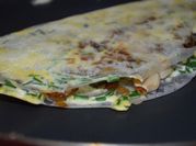 Una foto de obleas de arroz queso