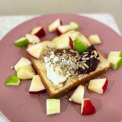 A picture of Healthy Greek yoghurt toast.