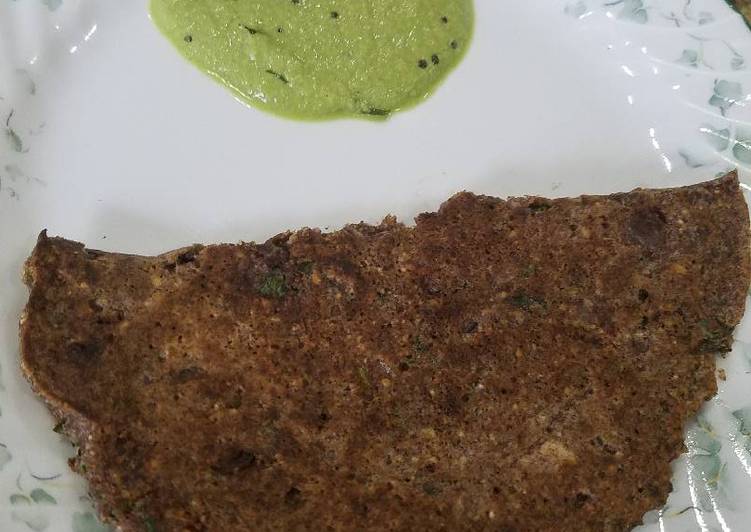 Easiest Way to Make Award-winning Oats & ragi roti/thick pancake