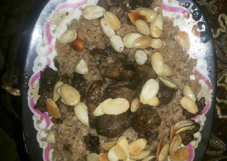 رز بالخلطه (كبدة الفراخ)