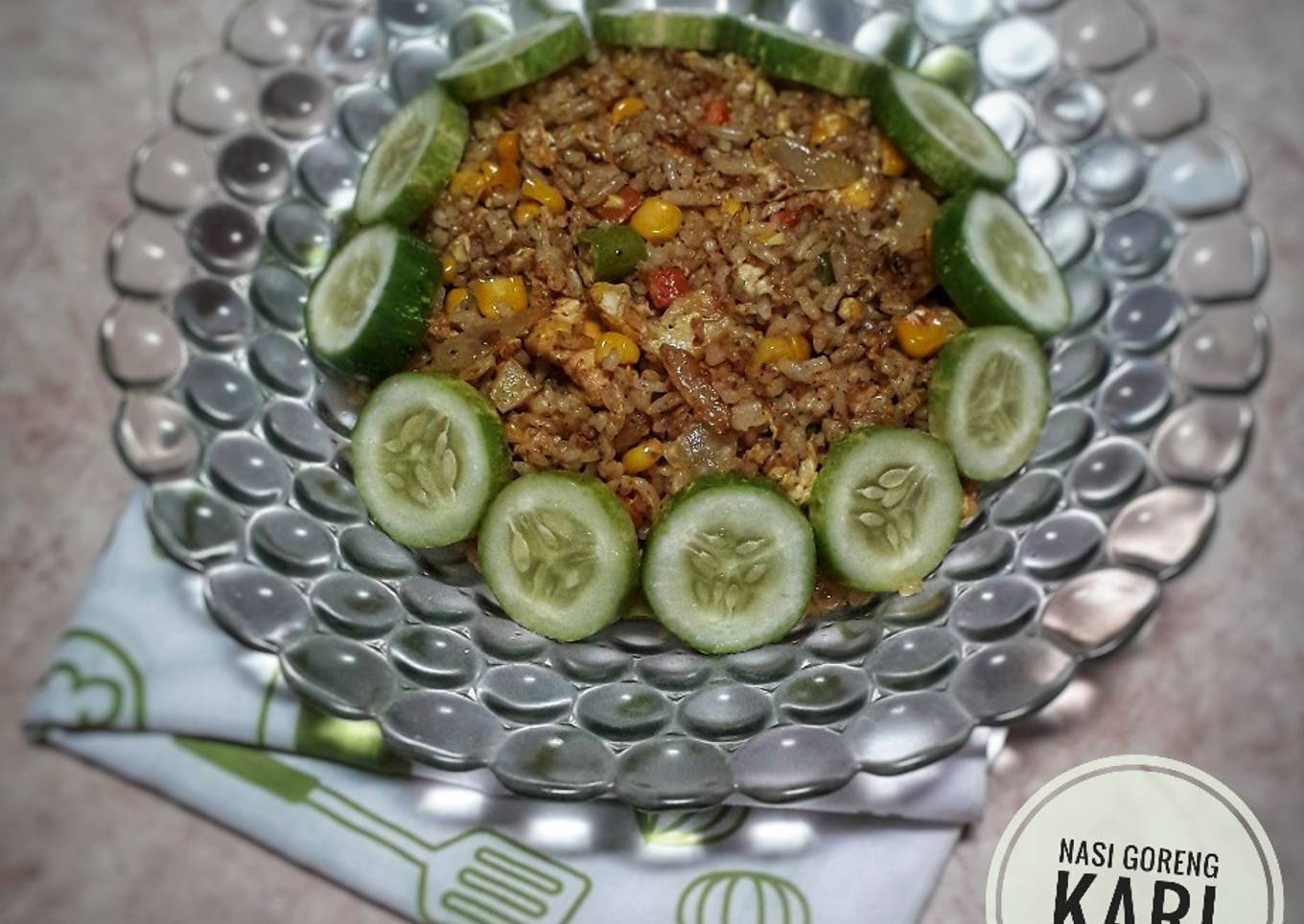 Nasi goreng kari