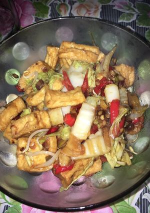 Foto resep Tumis tahu sawi toge