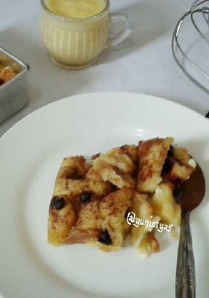 Foto resep BreaD puding / puding roti