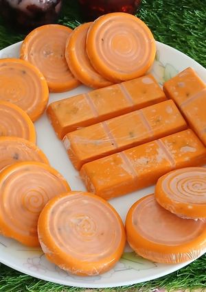 A picture of Orange chocolates.