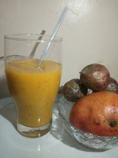 A picture of Mango passion juice.