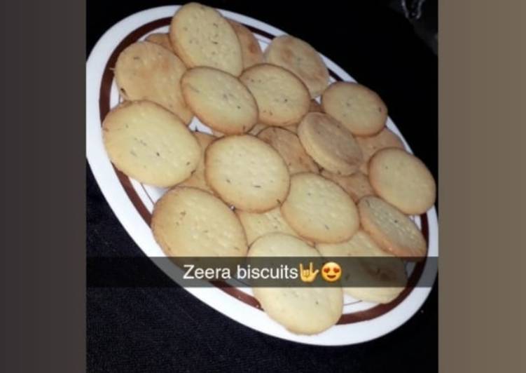 Salted zeera biscuits