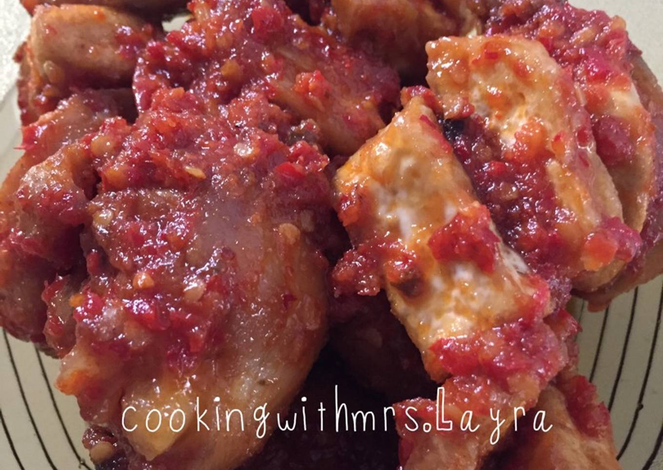 Ayam Tahu Balado