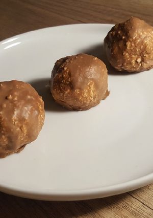 Nutellával töltött túrógolyó🍫🌰 recept fotója