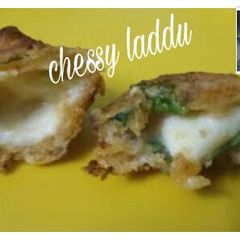A picture of Chessy laddu.
