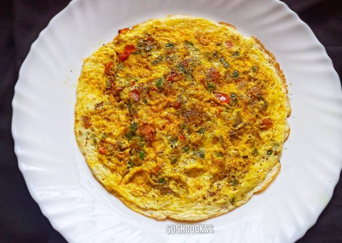 Step-by-Step Guide to Make Favorite MASALA OMELETTE 🍴 - Easy Recipes for Beginners