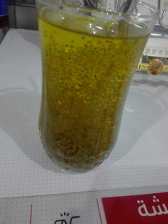 عکسی از دستور شربت تخم شربتی و خاکشیر
