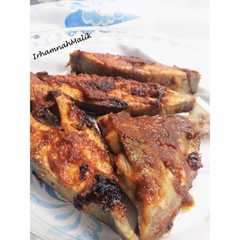 A picture of Ikan bakar terasi.