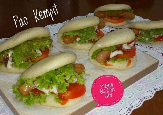 Steamed Bao Buns/Pao Kempit/Pao Sandwich