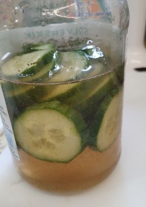 A picture of 🥒 pickled cucumber 🥒.