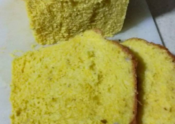 Cara Gampang Menyiapkan Pumpkin Loaf(Roti Tawar Labu Kuning), Bisa Manjain Lidah
