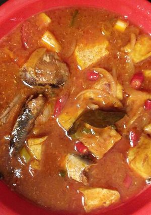 Foto resep sarden campur tahu kuning