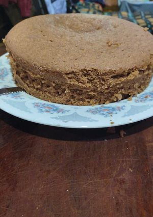 Una foto de Torta de chocolate o vainilla al microondas