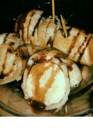 Foto resep Baked banana sushi (sushi pisang panggang)