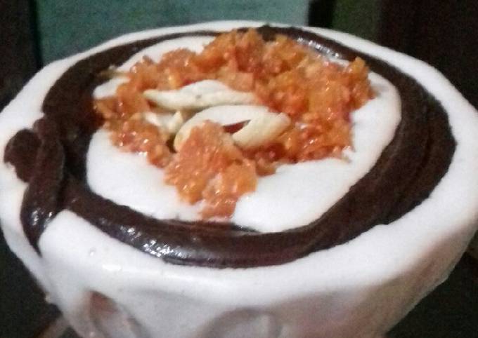 Gajar halwa parfait