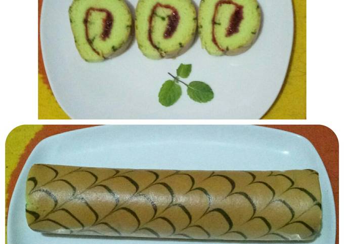 Bolu gulung pandan ekonomis