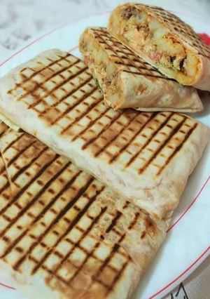 صورة لوصفة خبز طاكوس منزلي