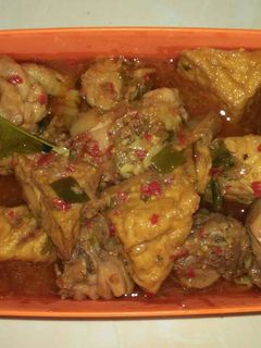 Foto resep Ayam tahu rica rica