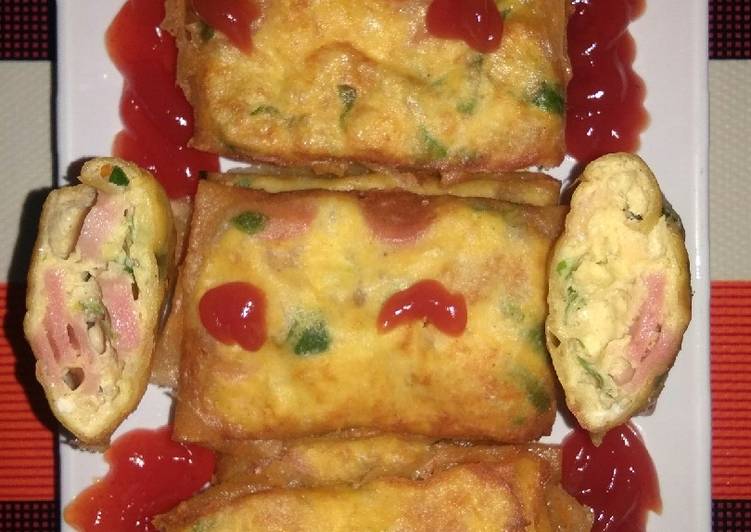 Resep Martabak Telor Sosis Mini Anti Gagal