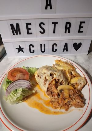 Foto de Gratinado de Cogumelos e Carne Picada
