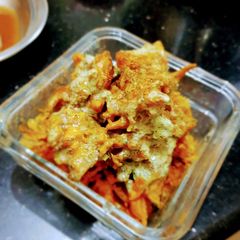 A picture of Pakora Chat.