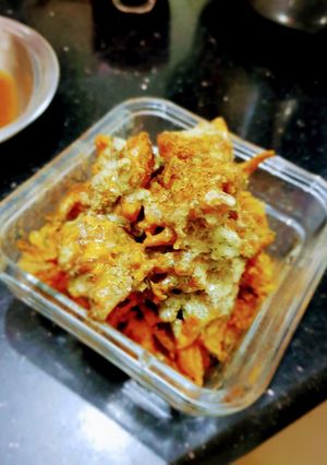 A picture of Pakora Chat.