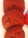 Red velvet cookies using beetroot