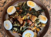 A picture of sautéed chard