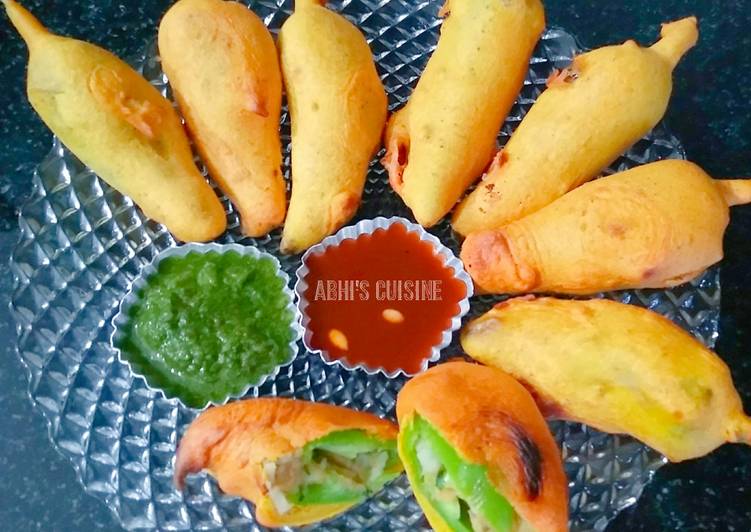 Easiest Way to Prepare Any-night-of-the-week Rajasthani Mirchi Vada