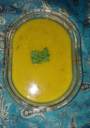 عکسی از دستور سوپ عدس