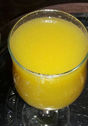 صورة لوصفة شراب كوكتيل🍎و🍊و🍌