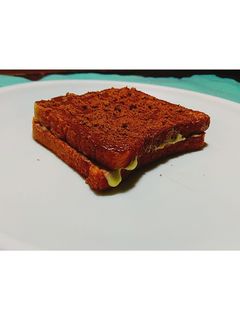 டெத் பை சாக்லேட் பிரட் டோஸ்ட் (Death by chocolate bread toast recipe in tamil) செய்முறை முக்கிய புகைப்படம்