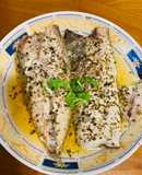 義式香料蒸鯖魚-簡易家常菜