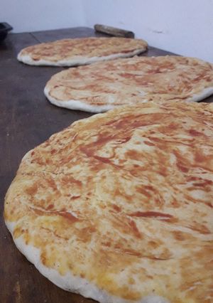 Una foto de Masa para pizza casera