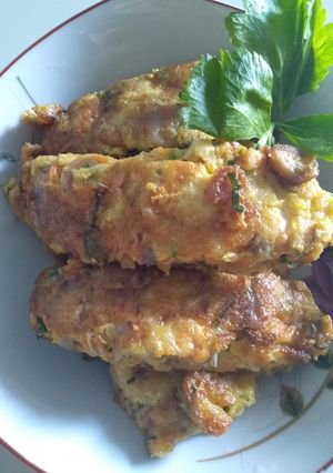 Foto resep Telur goreng isi sayuran