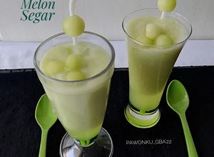Foto resep 786.Jus Melon Wangi Segar